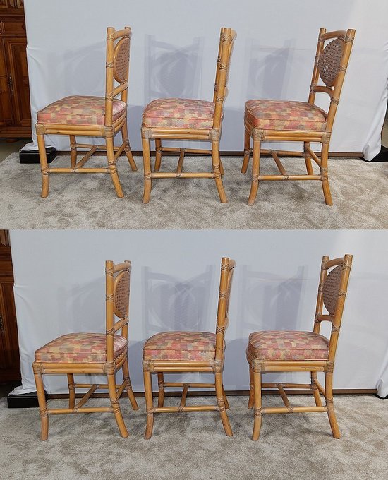 Suite of 6 Gasparucci Italo Chairs - 1970