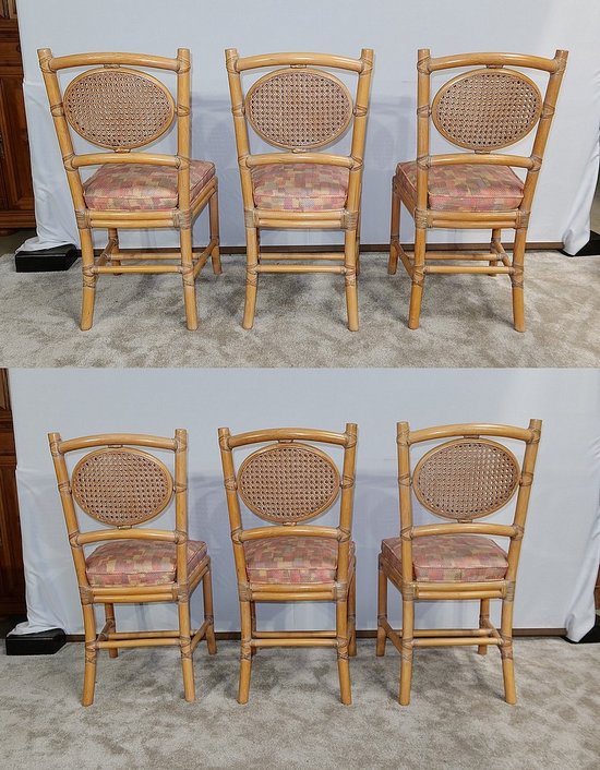 Suite of 6 Gasparucci Italo Chairs - 1970