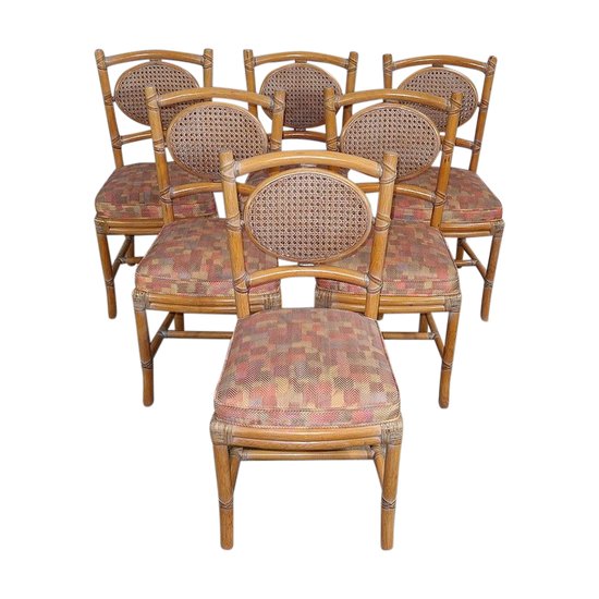 Suite of 6 Gasparucci Italo Chairs - 1970