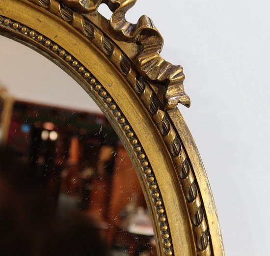 Miroir ovale Louis XVI – Début XXe