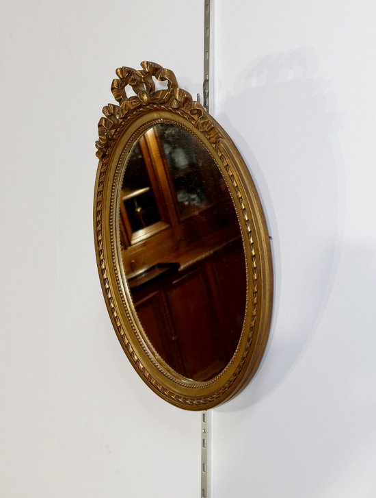 Miroir ovale Louis XVI – Début XXe