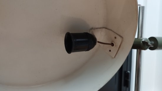 Lampe de bureau à système dans le gout Louis Kalff  circa 1960
