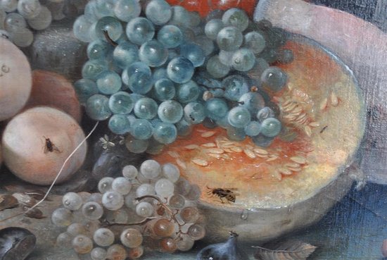 Grande natura morta con frutta e verdura Arthur Chaplin