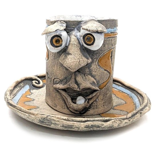 Servizio di Terracotta Antropomorfa anni '50/'60