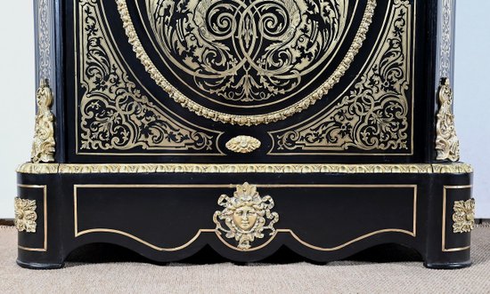 Meuble d’Appui en Poirier Noirci, époque Napoléon III – Milieu XIXe