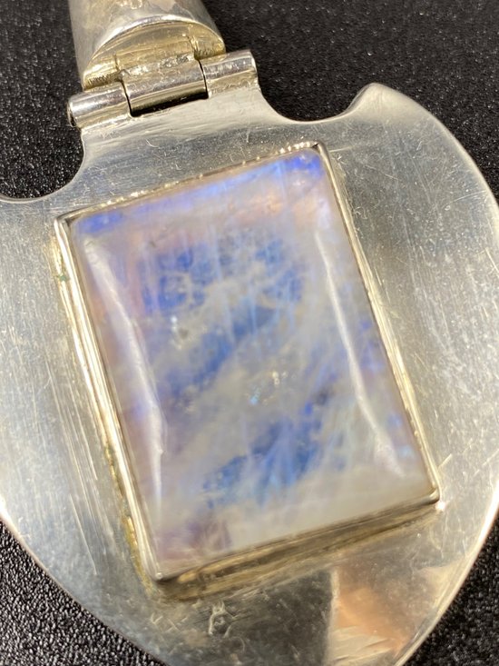 PENDENTE IN ARGENTO E LABRADORITE