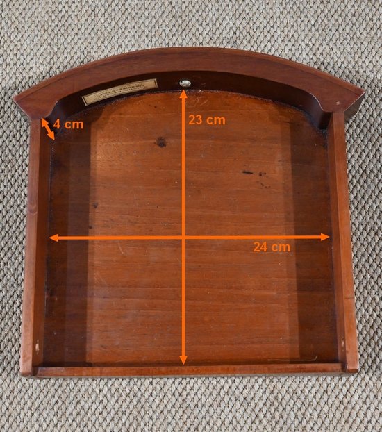 Table Tambour en Acajou, Maison Lalande, style Louis XVI – Fin XIXe