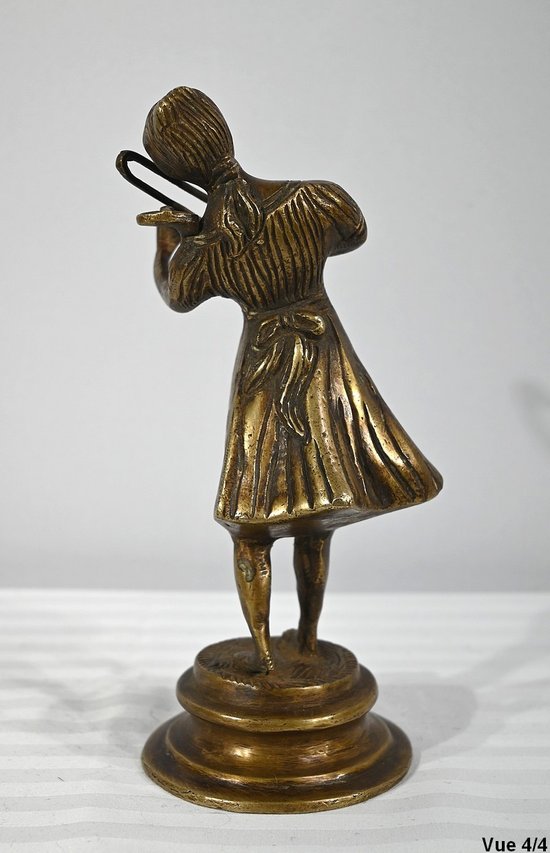 Bronzo "Il violinista" - Fine XIX secolo