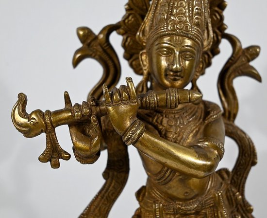 Bronze « Krishna » - Fin XIXe
