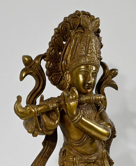 Bronze « Krishna » - Fin XIXe