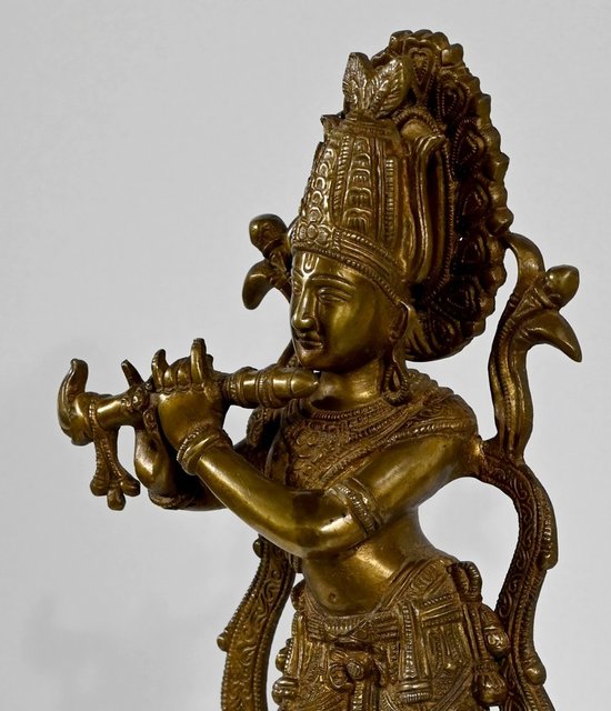 Bronze « Krishna » - Fin XIXe