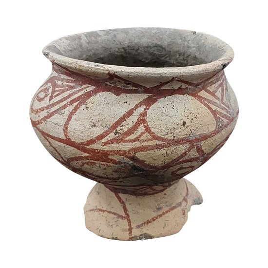 Terracotta bowl, Ban Chiang, Thailand, (-2500, -1000 BC)