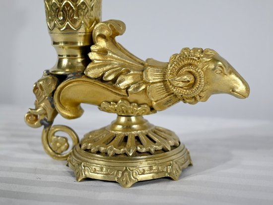 Coppia di vasi Rython in bronzo - I parte del XIX secolo