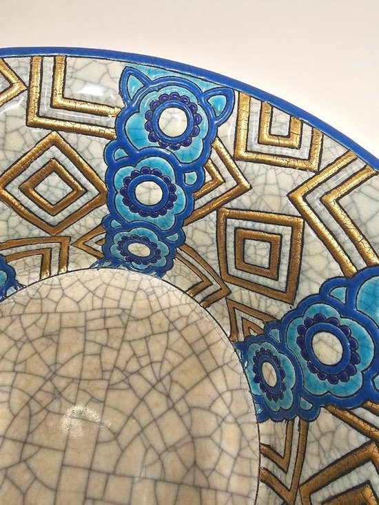 Coppa Art Deco Longwy
