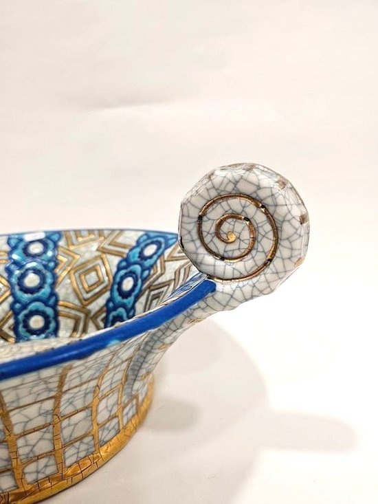 Coppa Art Deco Longwy
