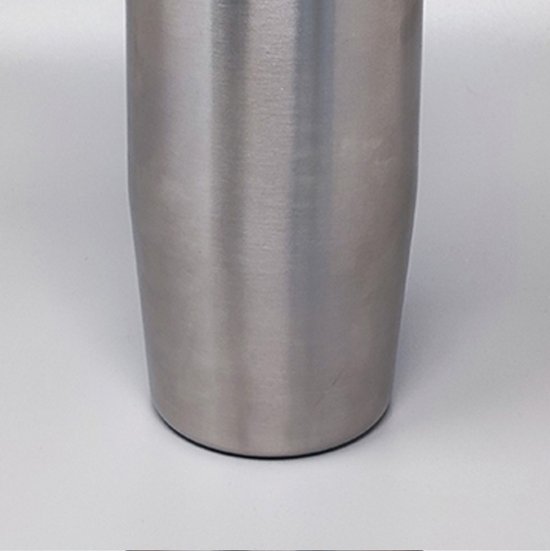 1960 Magnificent Cocktail Shaker "Bullet" in Stainless Steel. Made in Italy