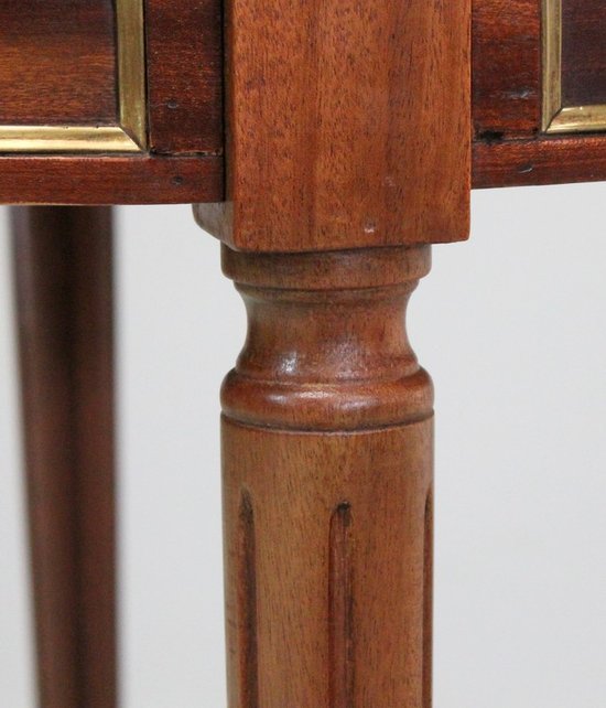Table Bouillotte en Acajou, style Louis XVI - Début XXe