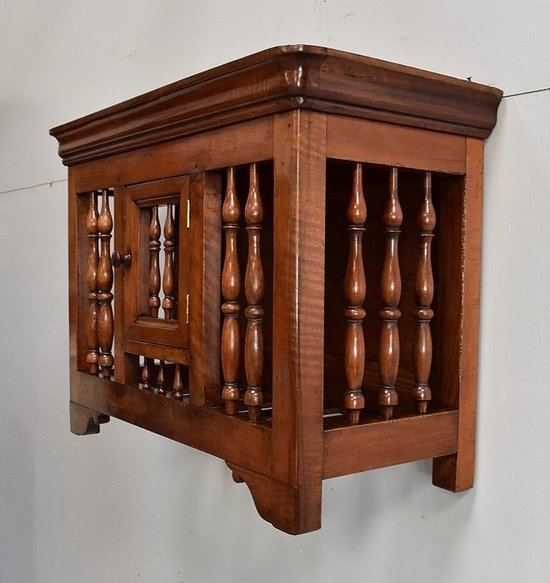 Authentique Petite Panetière en Noyer, époque Louis Philippe - Milieu XIXe