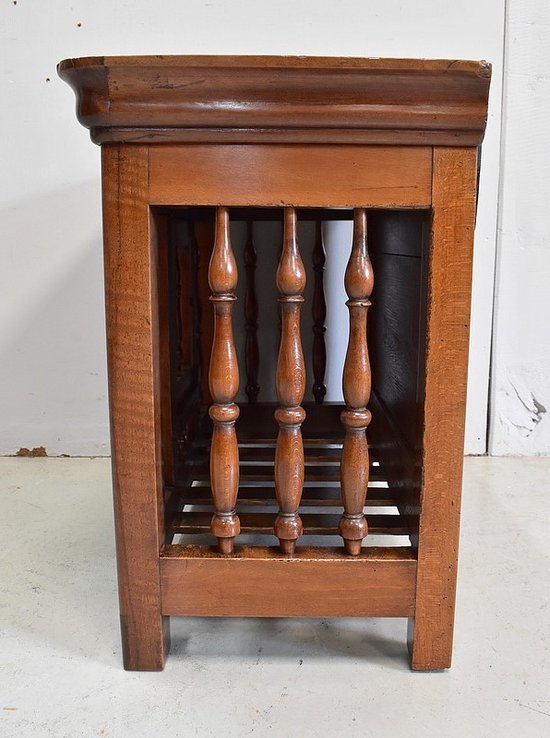 Authentique Petite Panetière en Noyer, époque Louis Philippe - Milieu XIXe