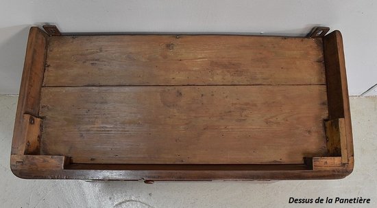 Authentique Petite Panetière en Noyer, époque Louis Philippe - Milieu XIXe