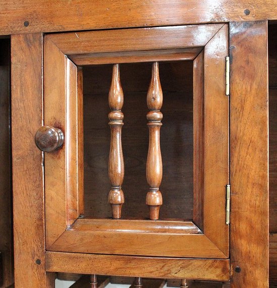 Authentique Petite Panetière en Noyer, époque Louis Philippe - Milieu XIXe