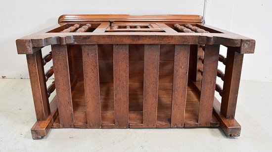 Authentique Petite Panetière en Noyer, époque Louis Philippe - Milieu XIXe