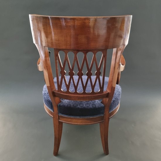 Jacob Frères, Stamped cabinet armchair of the Consulate period.
