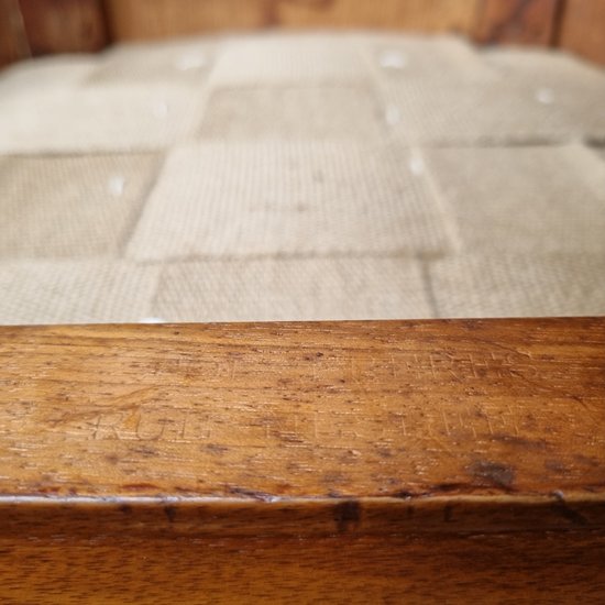 Jacob Frères, Stamped cabinet armchair of the Consulate period.