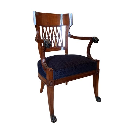 Jacob Frères, Stamped cabinet armchair of the Consulate period.