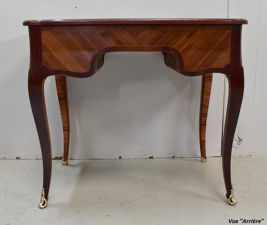 Small Lady's Desk, in Amaranth and Violet Wood, Louis XV period - XVIIIth century