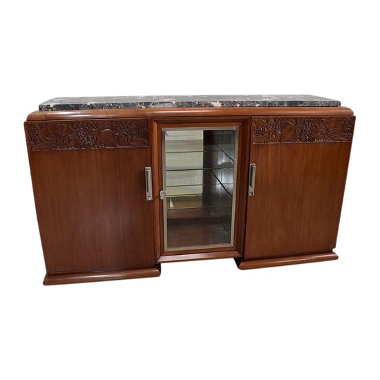 Solid mahogany sideboard, Art Deco - 1920