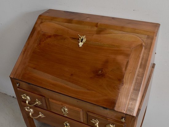 Small sloping desk in cherry wood, Louis XV style - End of XIXth century