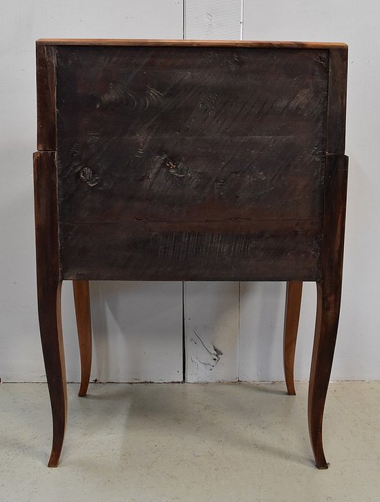 Small sloping desk in cherry wood, Louis XV style - End of XIXth century