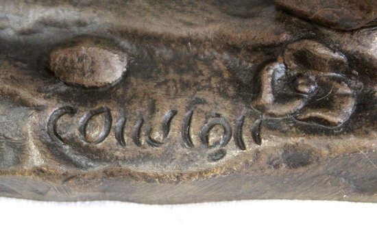 Bronze « Cheval de Marly », d’après G. Coustou – XIXe