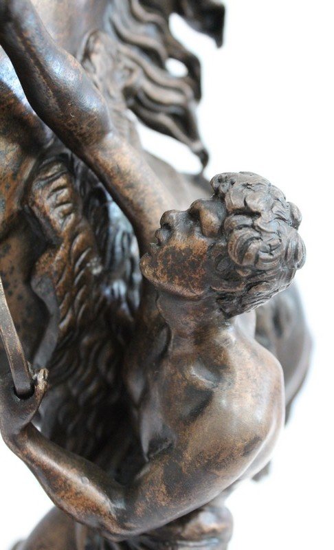 Bronze « Cheval de Marly », d’après G. Coustou – XIXe
