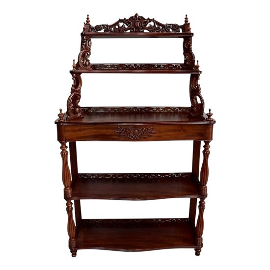 Console di Servizio in Mogano, Epoca Napoleone III - 1850