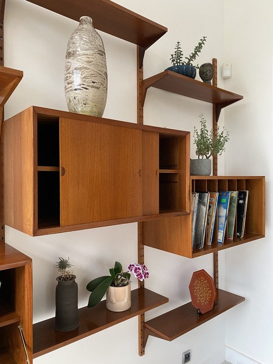 Cadovius set "Royal System" 4 Colonne in teak, 1970