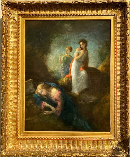 Tabelle, Gemälde von Saint Madeleine.