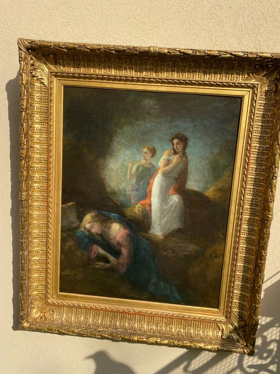 Tabelle, Gemälde von Saint Madeleine.