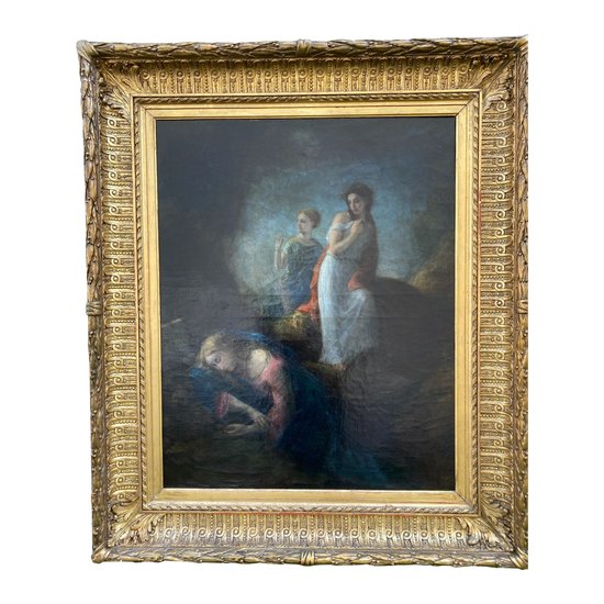 Tabelle, Gemälde von Saint Madeleine.