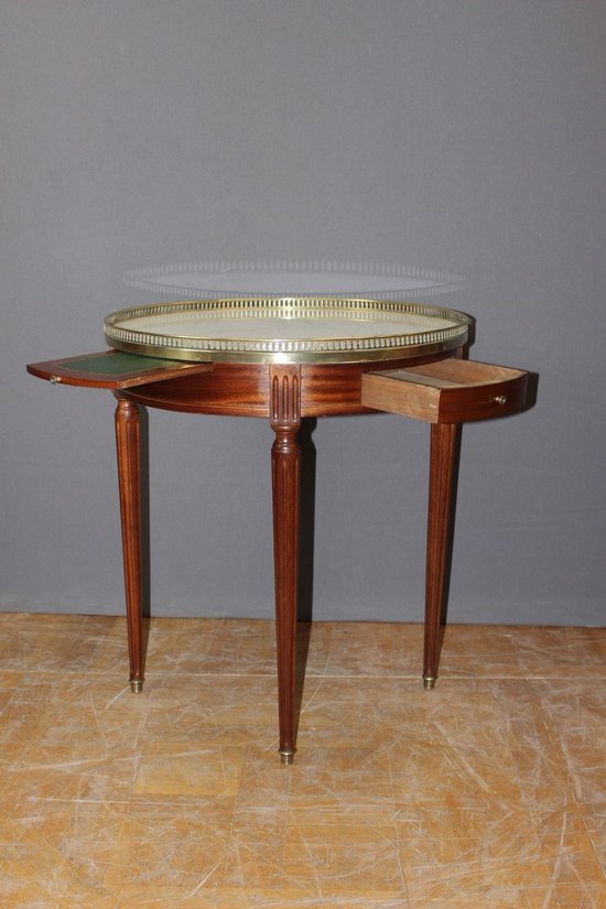 Table bouillotte de style Louis XVI vers 1920