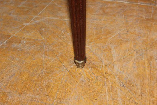 Table bouillotte de style Louis XVI vers 1920