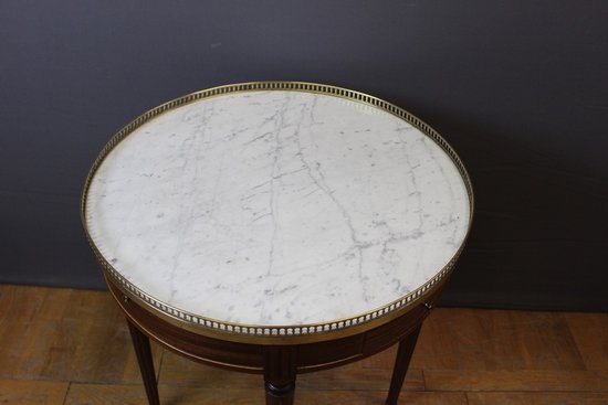 Table bouillotte de style Louis XVI vers 1920