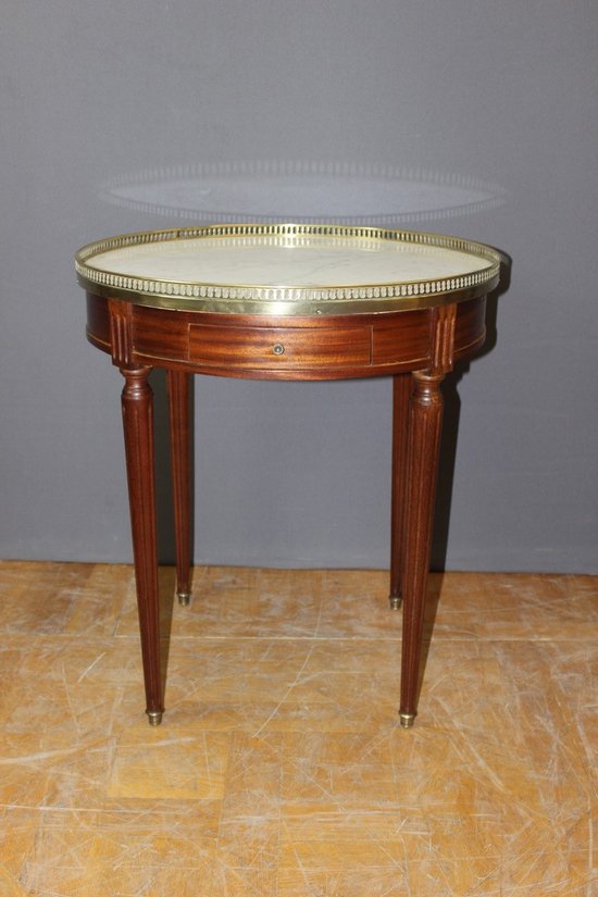 Table bouillotte de style Louis XVI vers 1920