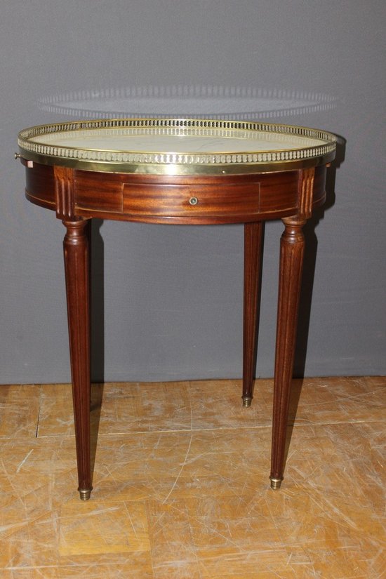 Table bouillotte de style Louis XVI vers 1920