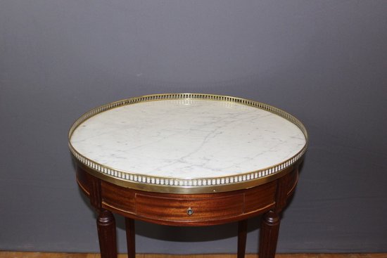 Table bouillotte de style Louis XVI vers 1920