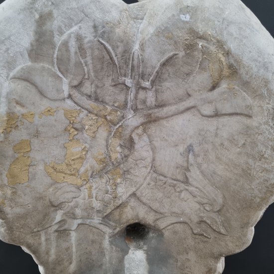 XVI secolo, Rara Gorgone Medusa in marmo.