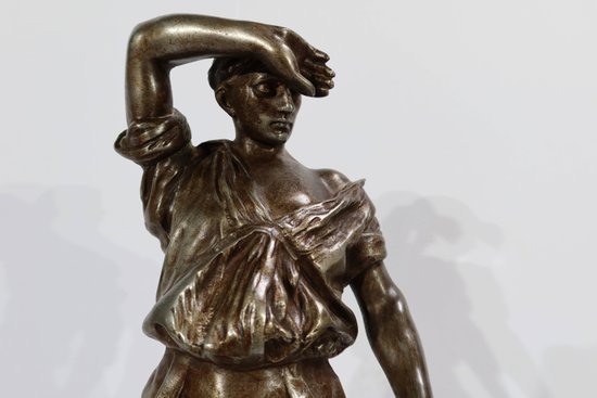Scultura "Il Taglialegna", A.Gaudez - Inizio XX Sec