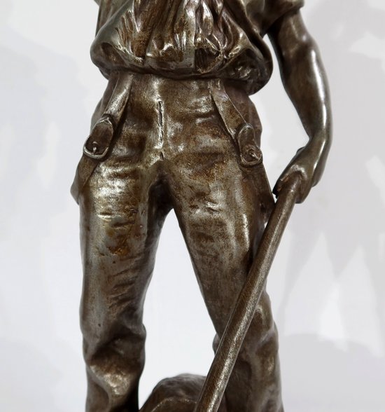 Scultura "Il Taglialegna", A.Gaudez - Inizio XX Sec