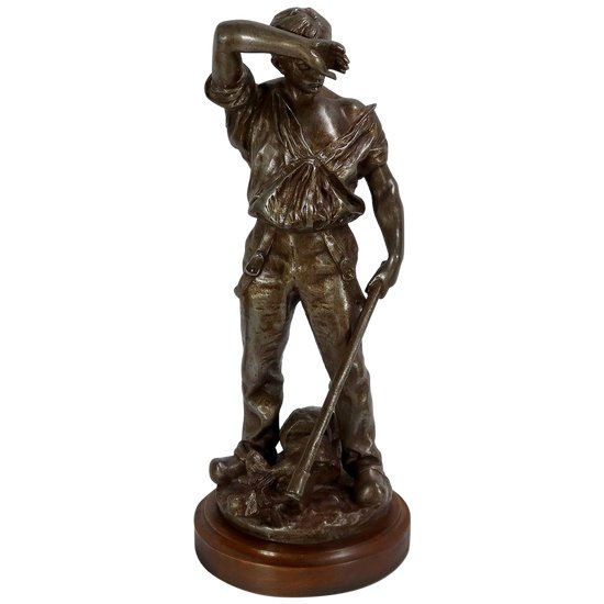 Scultura "Il Taglialegna", A.Gaudez - Inizio XX Sec